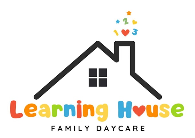 do education, tutoring, kids, learning, daycare,  school logo