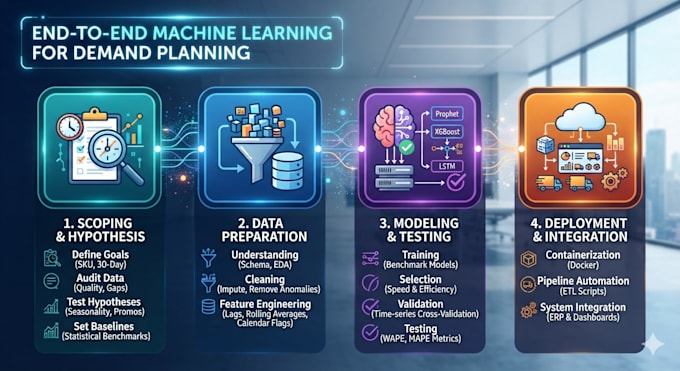 build an ai demand forecasting model for your domain