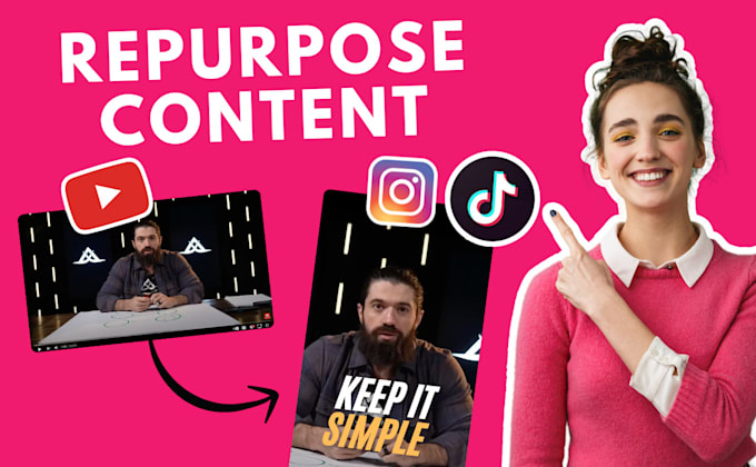 edit and repurpose your content for reels, tiktok, shorts