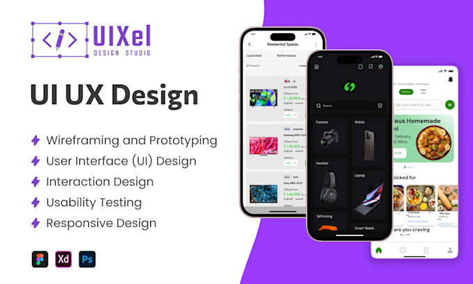 Create mobile app ui ux design, website ui design, dashboard in figma ...