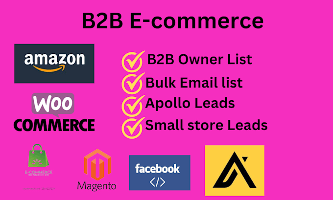 do b2b ecommerce leads, ecommerce store owner leads