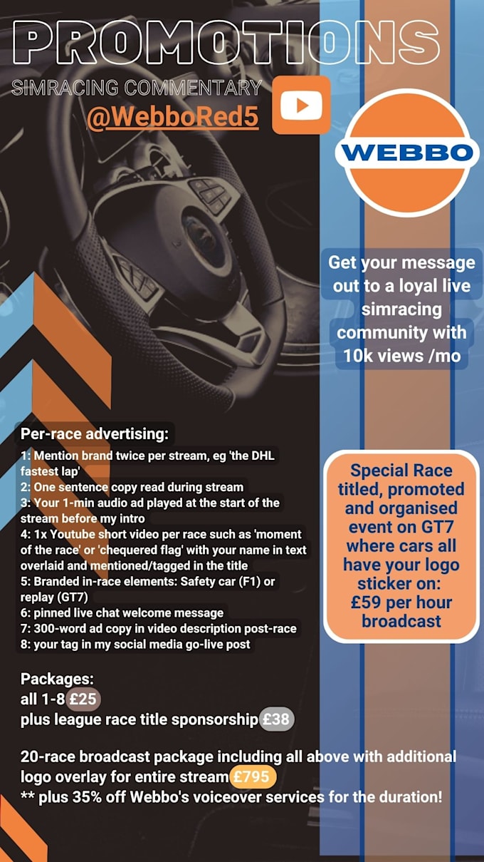 promote your brand to a loyal live audience