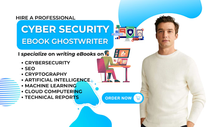 write cybersecurity network security machine learning data analysis ebook writer