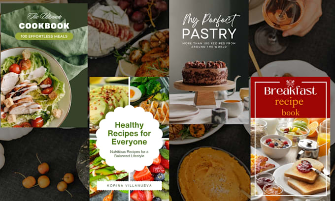 do cookbook formatting, custom meal plan, kid cookbook
