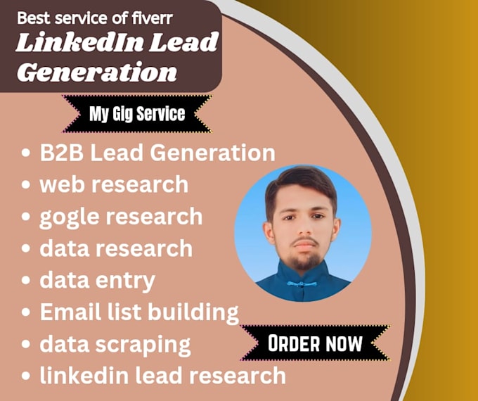 provide lead generation ,email list building and linkedin lead generation