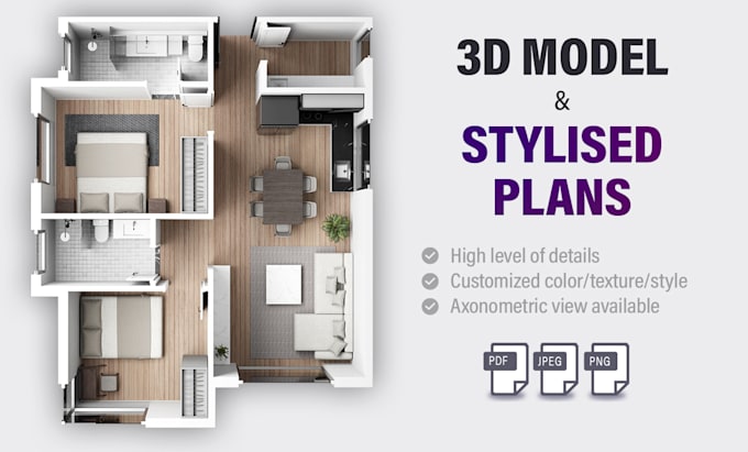 do interior millwork design and 3d rendering