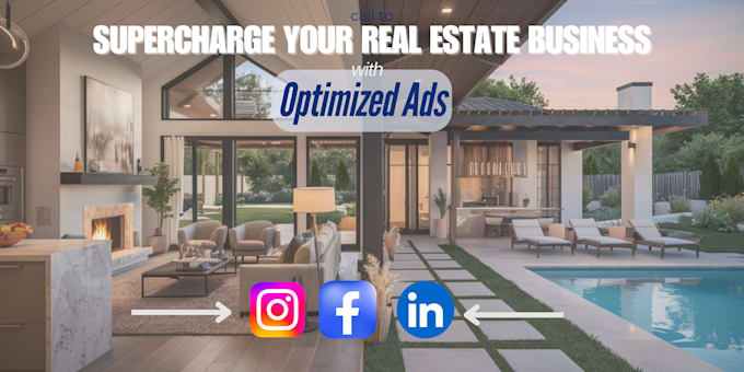 create optimized real estate video ads for meta and linkedin