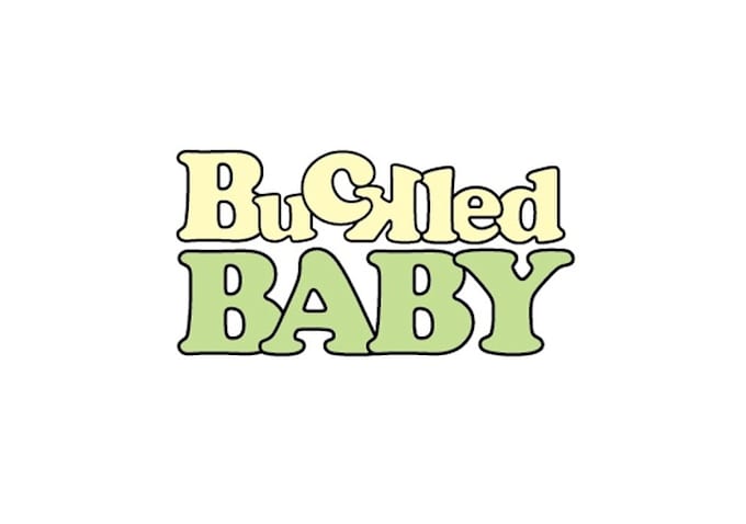 create next buckled baby logo design