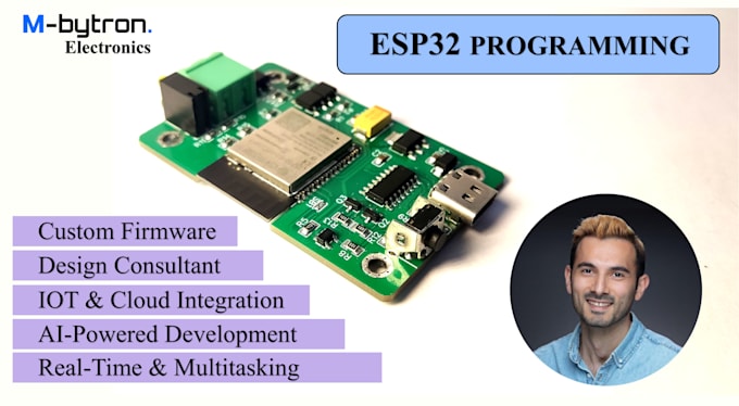 develop custom esp32 firmware for your devices and systems