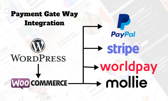 set up paypal, stripe, worldpay, or mollie on wordpress