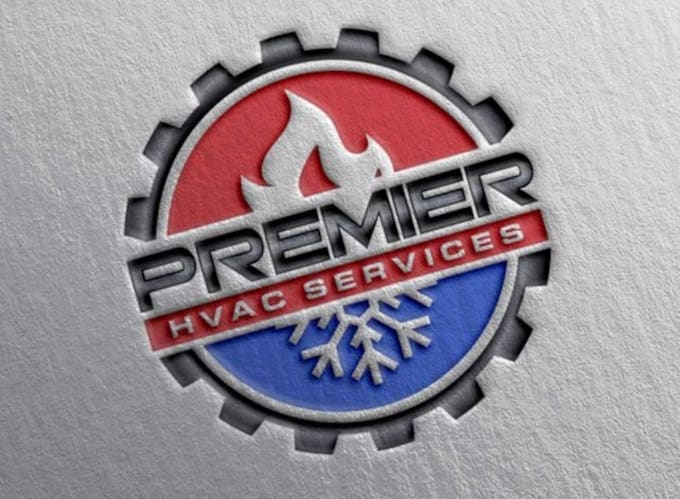 do plumbing heating air hvac electrical solar logo design