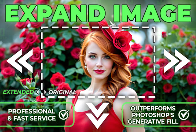 seamlessly expand images and photos