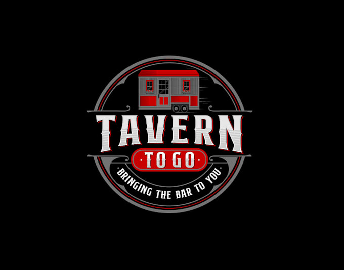 make beautiful mobile pub business logo