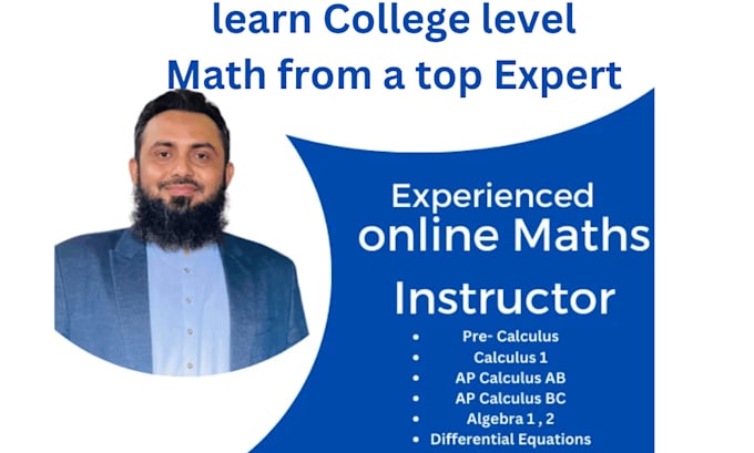 tutor math and calculus