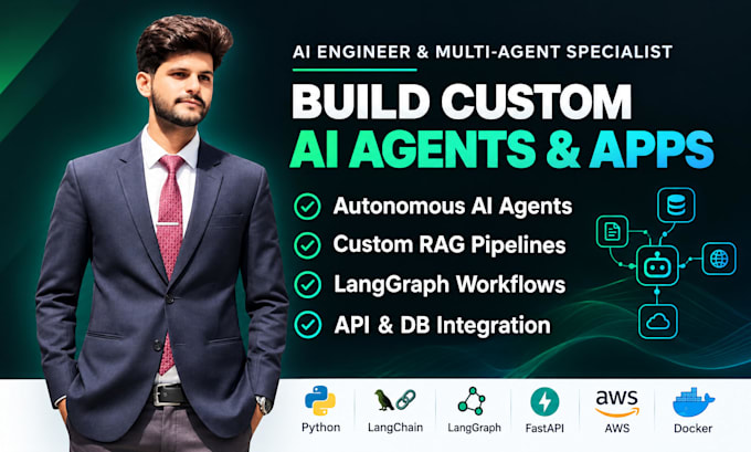 build custom ai agents with langchain and python