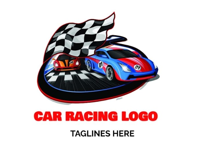 create a automotive design racing logo design for you