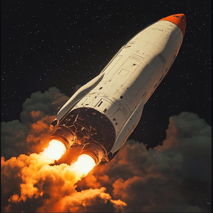 draw a spaceship or vehicle design
