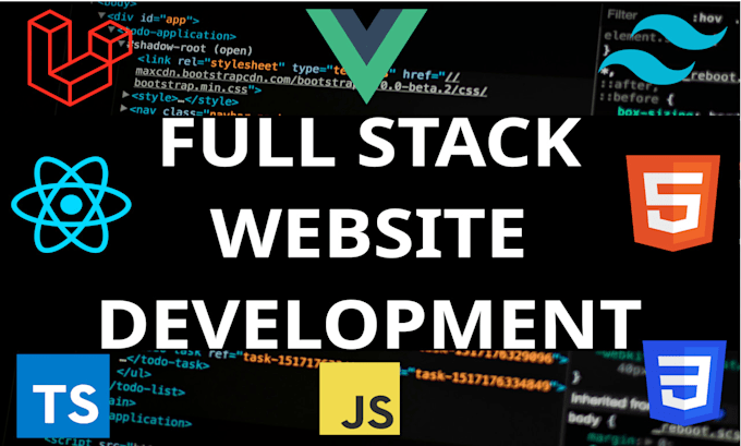 do full stack web development with laravel
