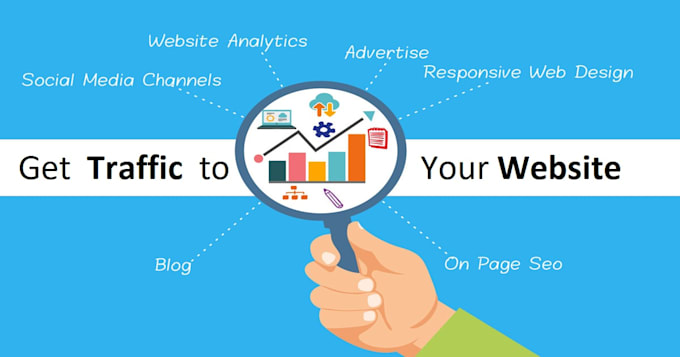 boost website SEO with promotion and organic traffic
