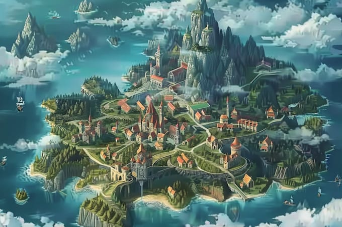 bring your fantasy world to life with a custom map design