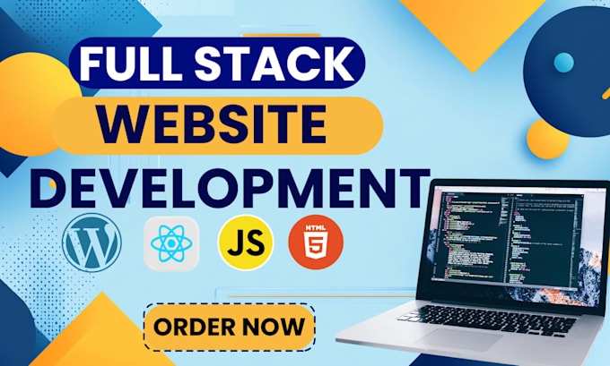 build a professional website with frontend and backend