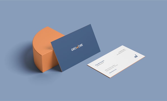 design professional and minimal business card
