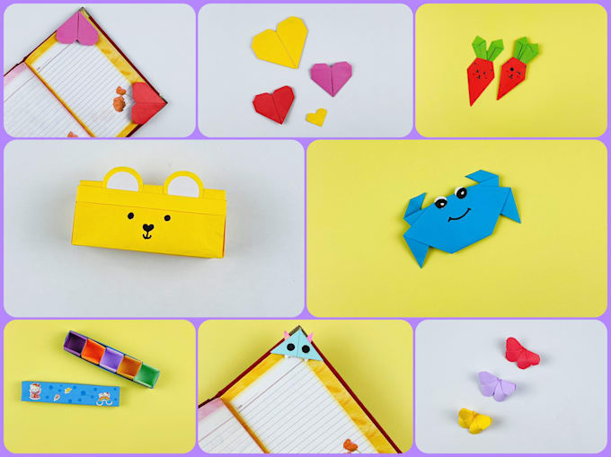 make DIY origami paper craft video for your social media