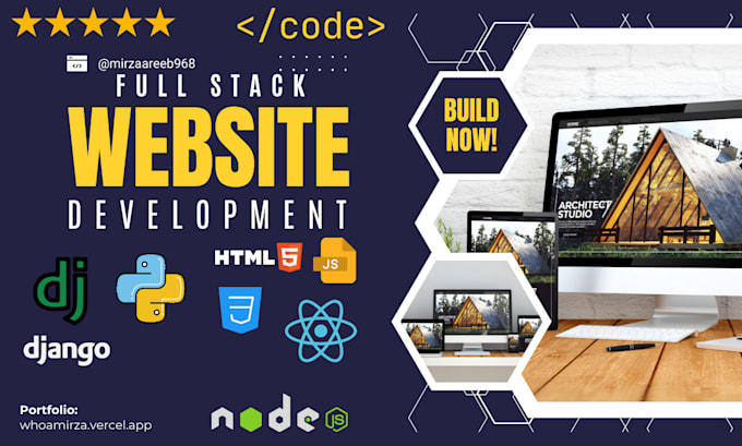 develop websites and apis using python django
