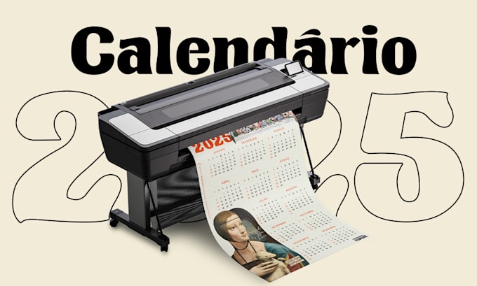 send you the 2025 calendar design you choose