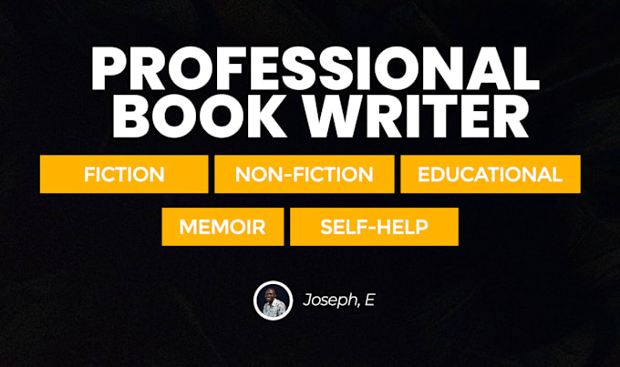 ghostwrite your book and ebook
