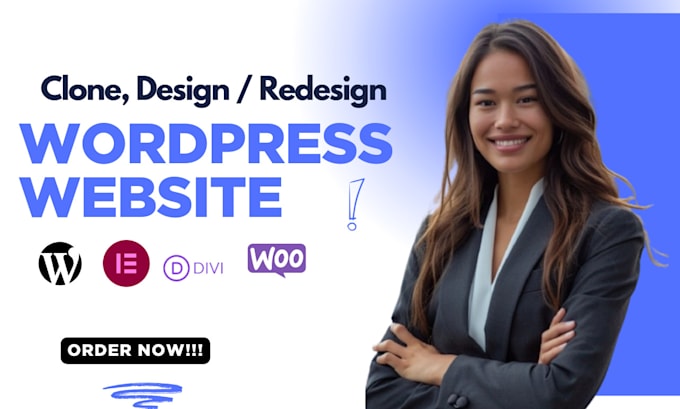 develop design revamp redesign clone migrate restore wordpress website backup