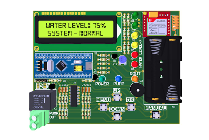 design pcb for esp32 stm32 arduino and iot embedded systems