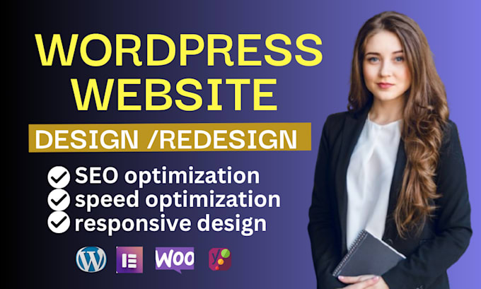 do a stunning wordpress static and ecommerce website