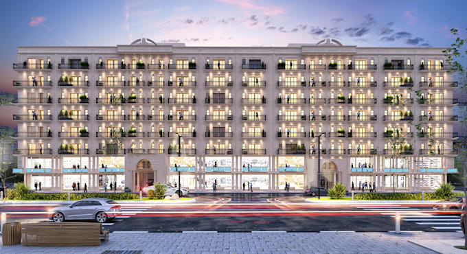 do 3d interior and exterior design for house and commercial