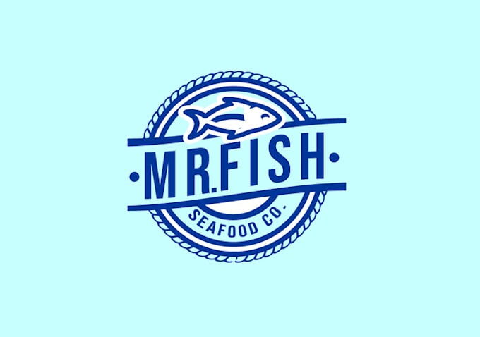 design fish seafood co logo