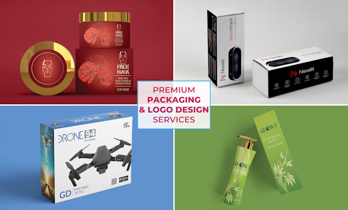 do product packaging,box design,label and cosmetic packaging