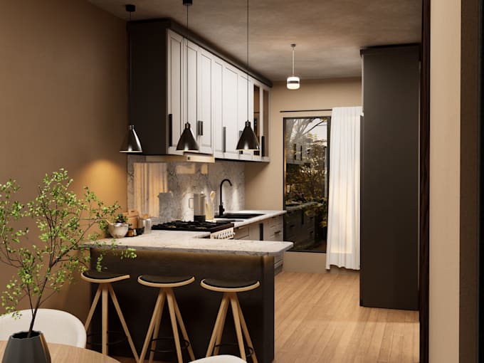 interior design of houses and apartments