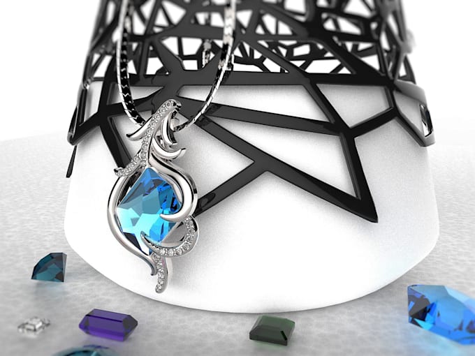 Design 3d ring, pendant and earring jewelry cad by Jewelry_cad | Fiverr