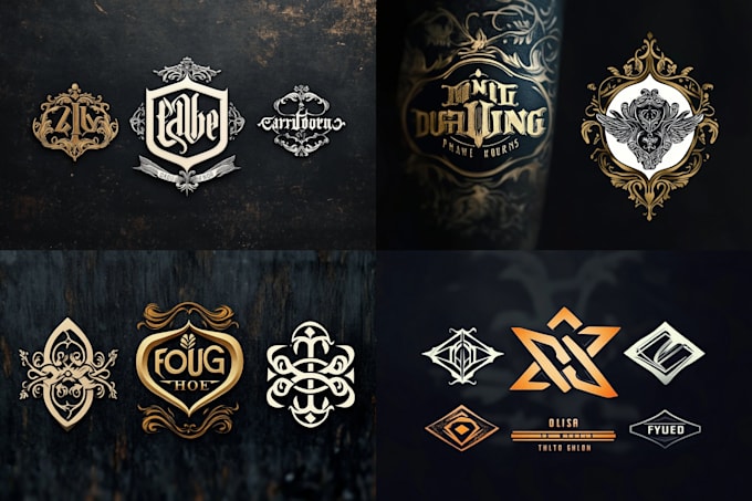 create logo or lettering custom for brand tattoo and etc