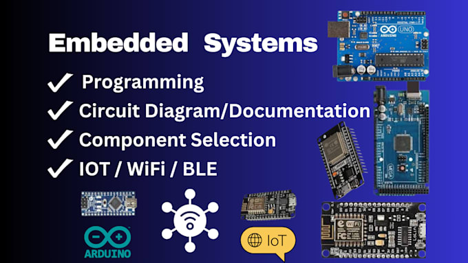 do embedded system ad iot projects