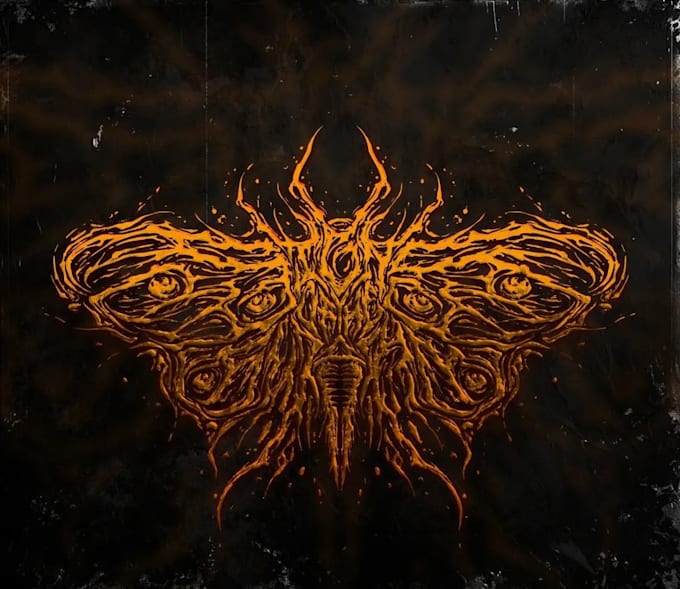 create an epic fantasy metal logo