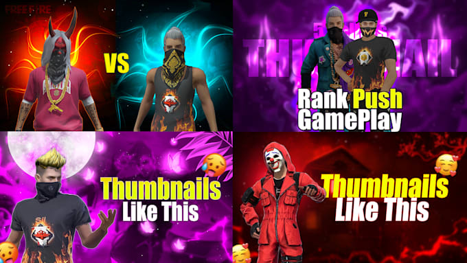 make a gaming thumbnail