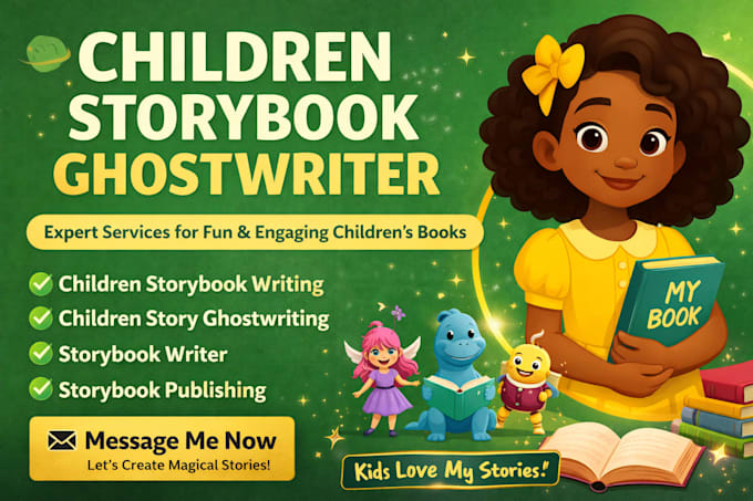 ghostwrite children story book kids story book children book writer ghostwriter