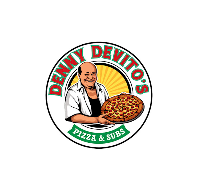 make greatest neighborhood pizza logo