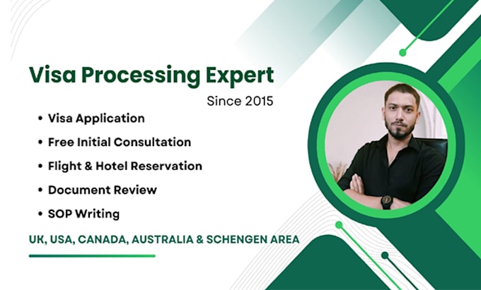 provide visa application service for UK, USA, canada