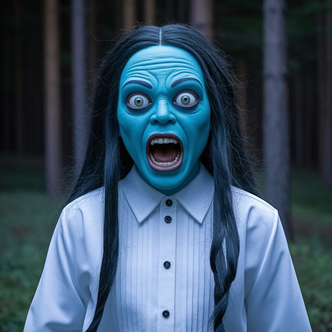 do your horror character illustration