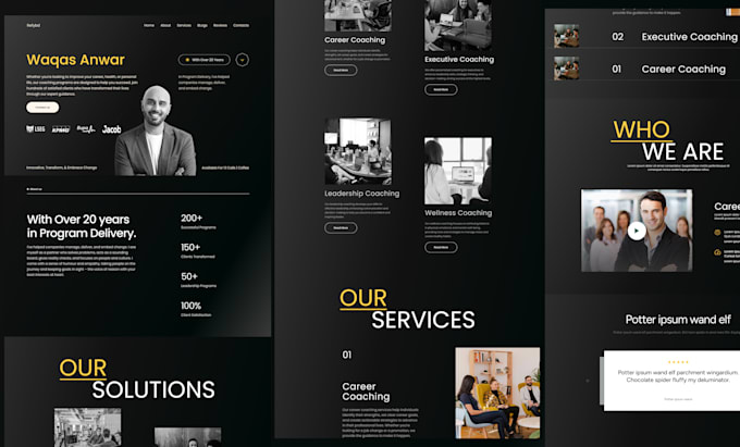 Do modern website ui ux design in figma by Websmart_desk | Fiverr
