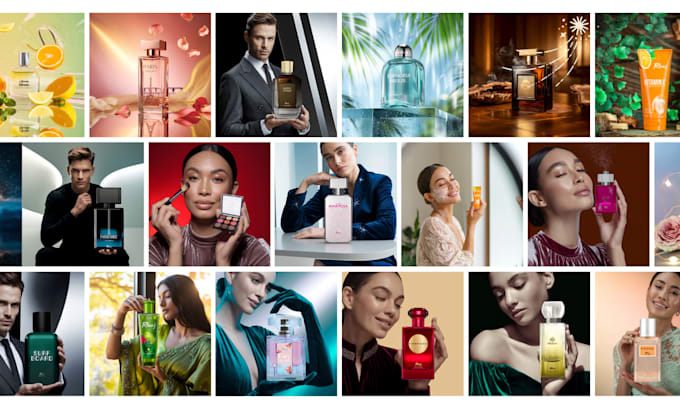 create ai generated product photography with model