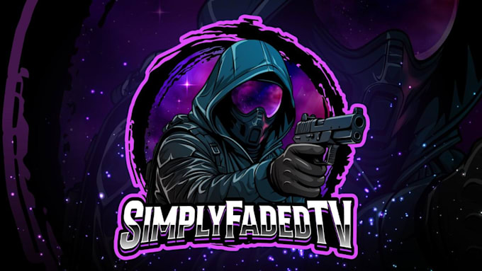 design animated stream overlay, kick, twitch overlay, twitch logo, banner emotes