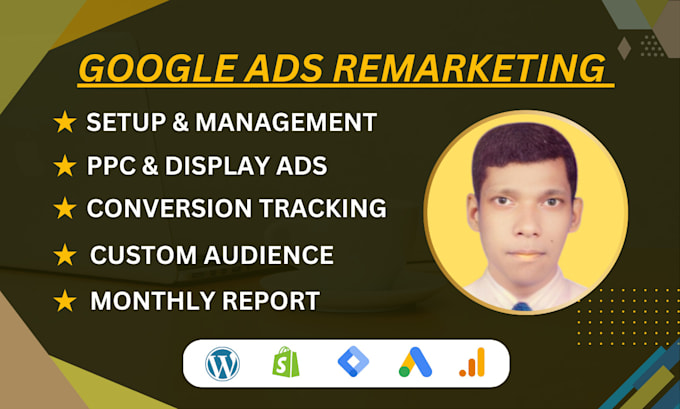 create google ads, PPC, display, and remarketing campaigns